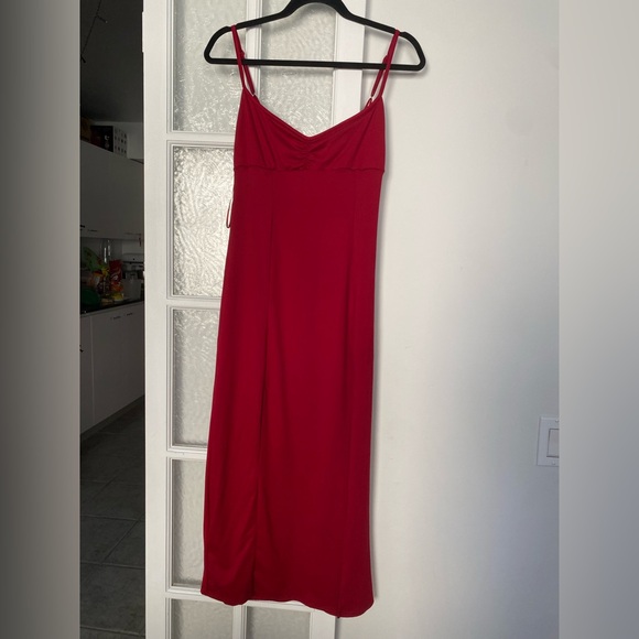 Urban Outfitters Red Midi Dress - Picture 1 of 6